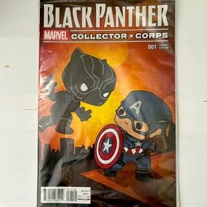Funko Black Panther Variant Cover Comic Book